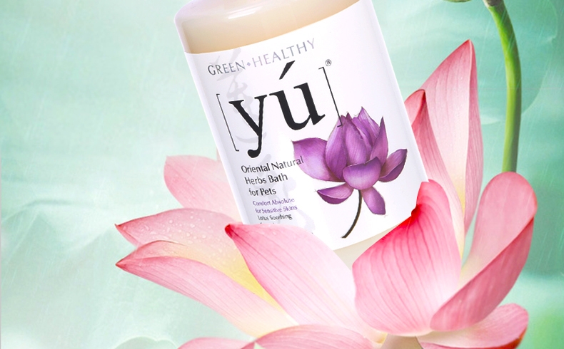 东方森草YU 莲花舒敏沐浴露400ml 犬猫通用