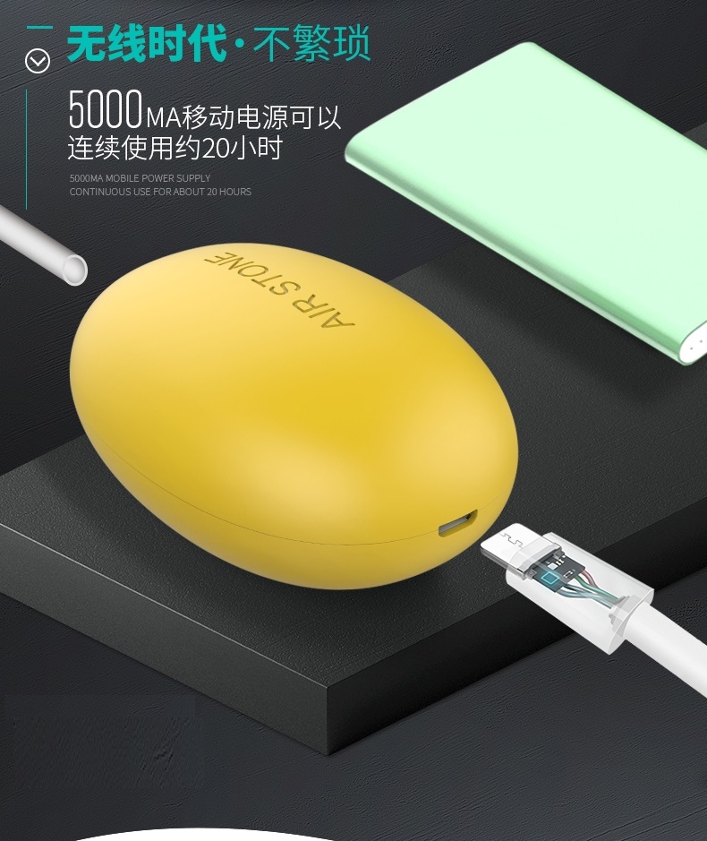 吉印Air Stone S1增氧泵蓝色 配增氧管1米+气泡石1个