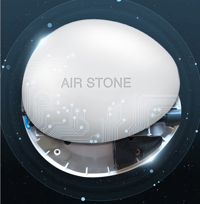 吉印Air Stone S2增氧泵白色 配增氧管1.5米+气泡盘1个
