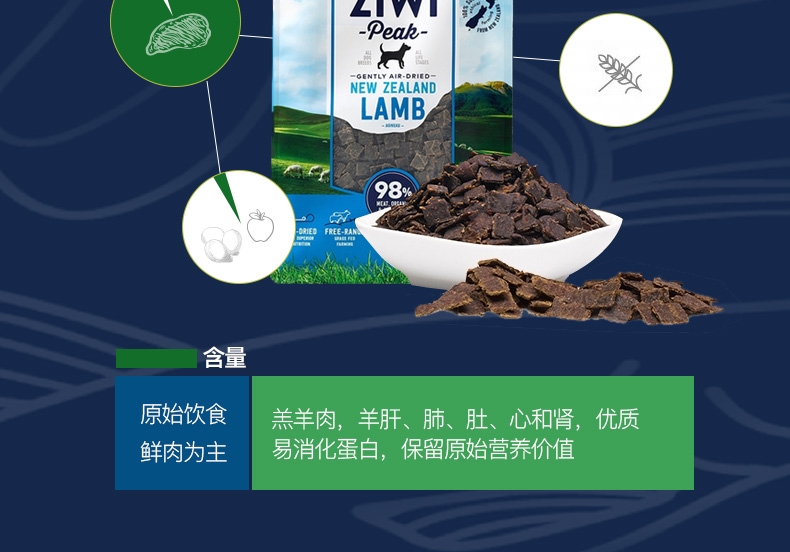 巅峰ZiwiPeak 羊肉配方全犬粮 1kg