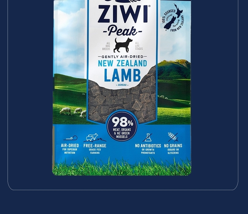 巅峰ZiwiPeak 羊肉配方全犬粮 1kg