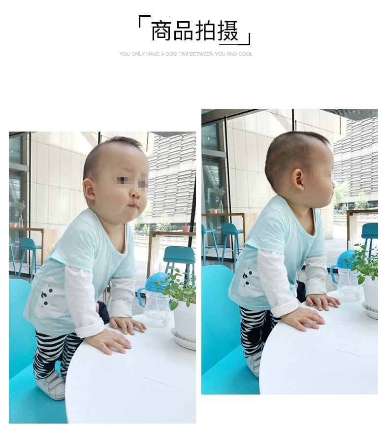 La west 比熊亲子装 卡通亲子装