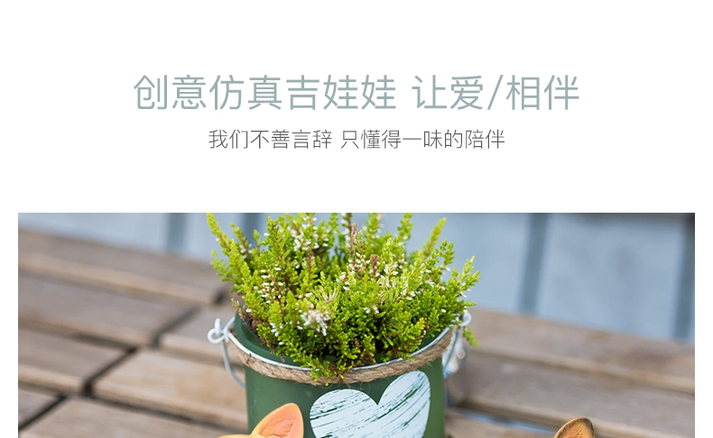 多拉乐 树脂仿真狗吉娃娃模型 装饰摆件