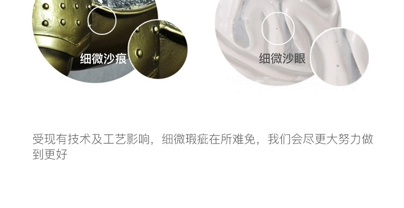 多拉乐 树脂仿真狗拉布拉多模型 一套四只 装饰摆件
