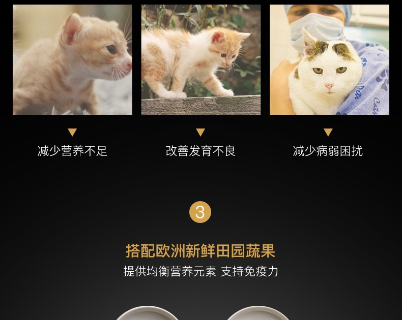 Fussie cat高窦猫 无谷鸡肉火鸡配方全猫粮10磅