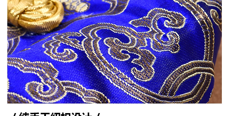 伊丽Elite 中国风双层加厚唐装小型犬四脚衣服 狗狗衣服