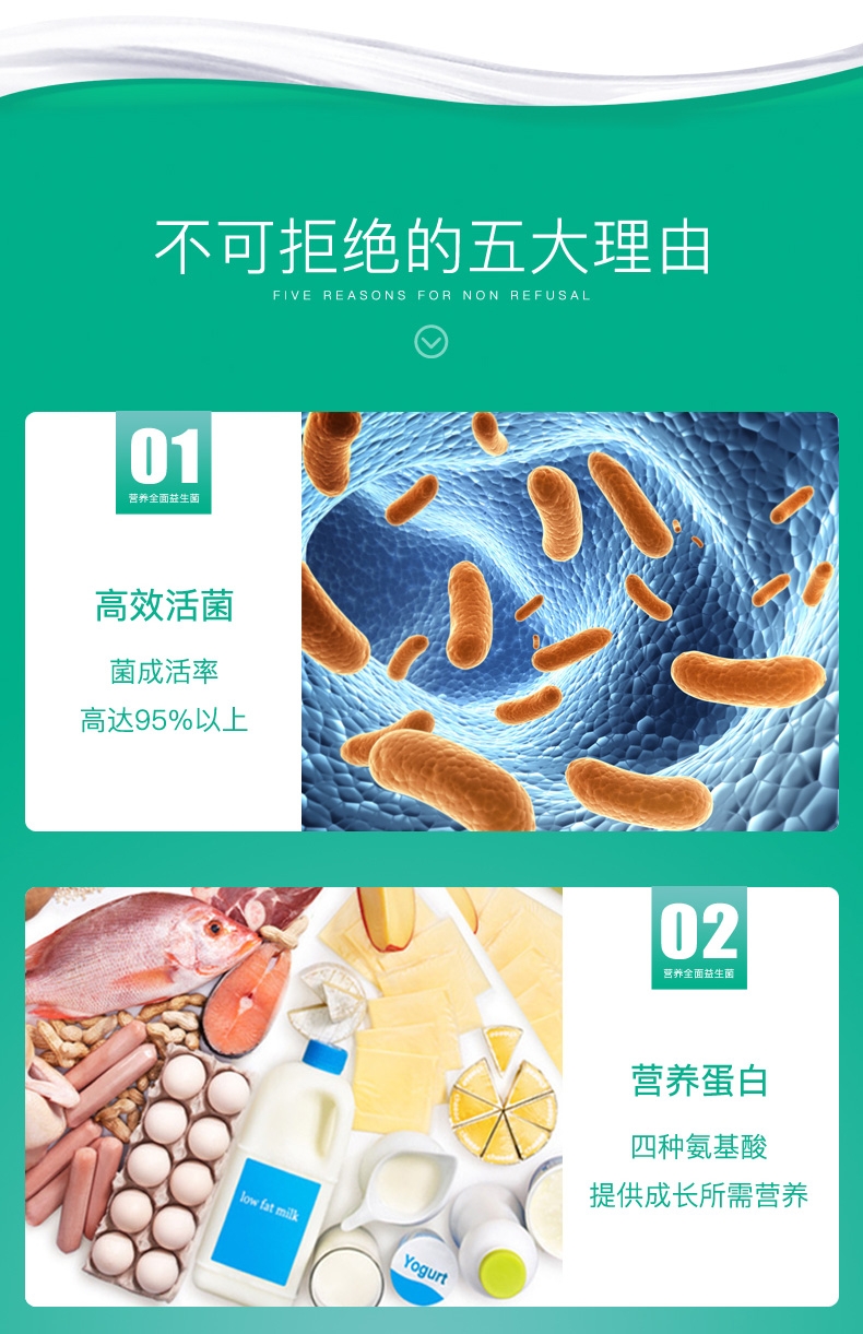美科滋 犬猫枯草芽孢杆菌酿酒酵母活力素益生菌 50g (5g*10袋) 调理肠胃