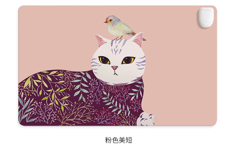 Ime 冬季暖桌垫 柯基胖屁款 持久耐磨不褪色