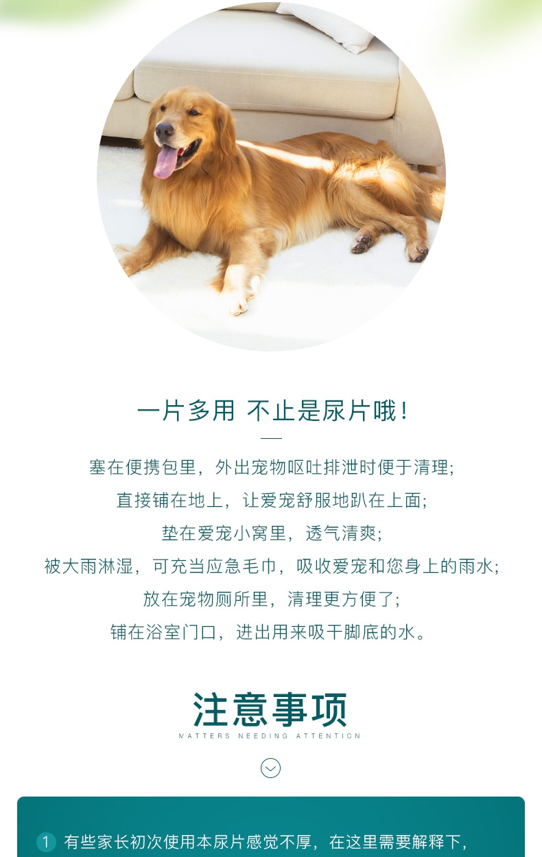 怡亲Yoken 狗狗训导尿片