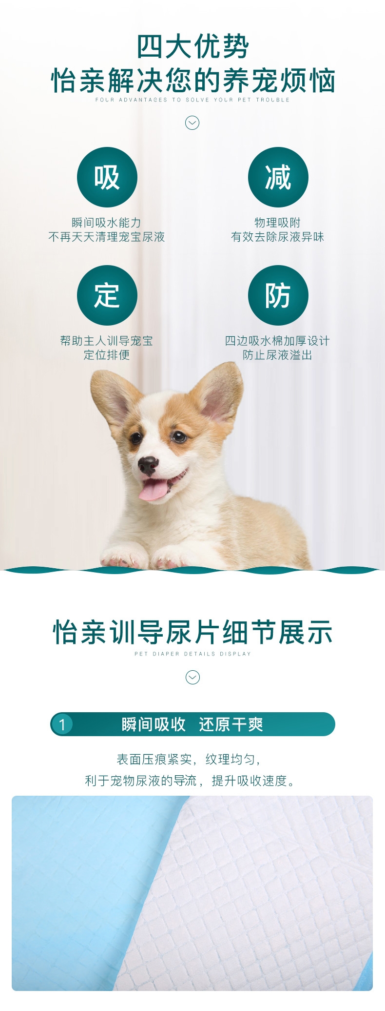 怡亲Yoken 狗狗训导尿片