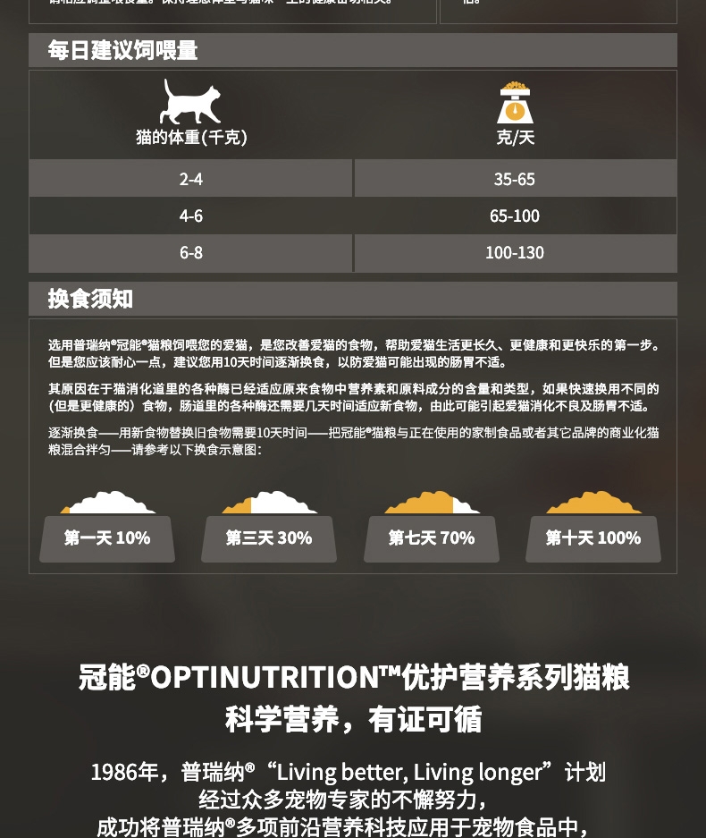 冠能Proplan 添加牛初乳孕猫离乳期6周-1岁幼猫粮 2.5kg