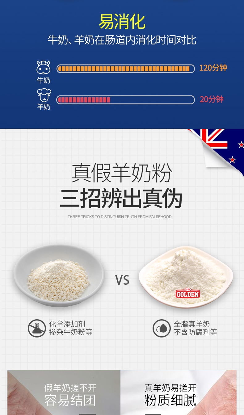 谷登 羊奶粉(犬用)10g*5袋 钙磷双补
