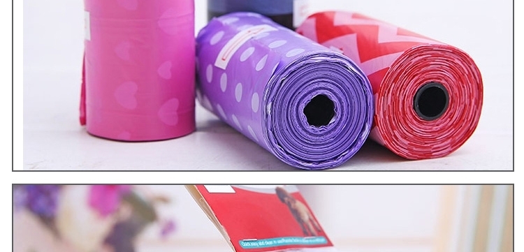 中恒 混合装4卷猫狗通用拾便袋*3联包(颜色随机发货)