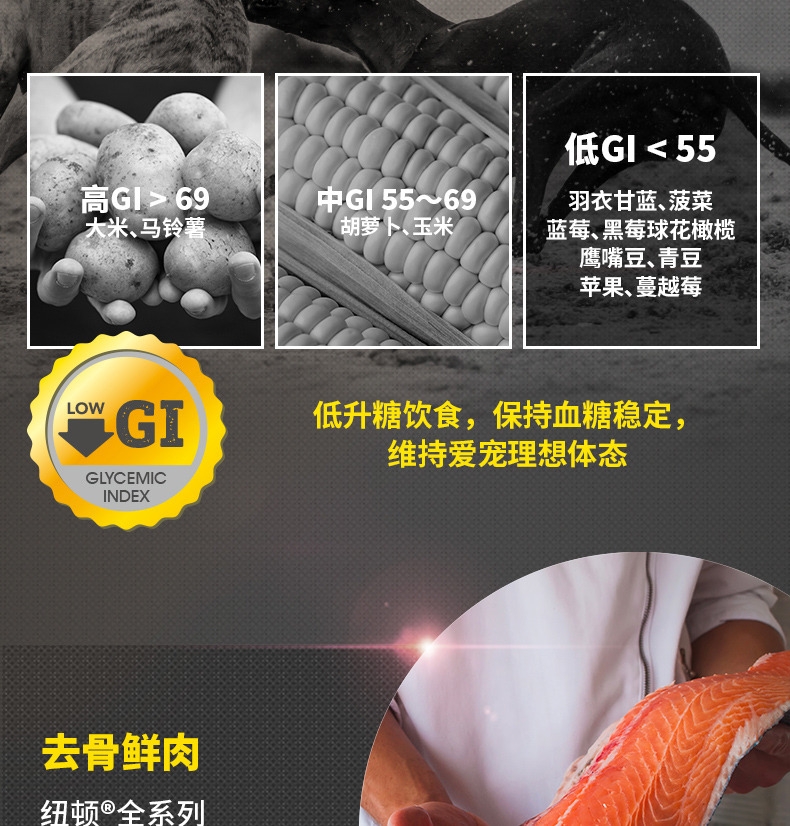 纽顿Nutram T28小型&玩赏犬鲑鱼&鳟鱼配方全犬粮 1.82kg 加拿大进口