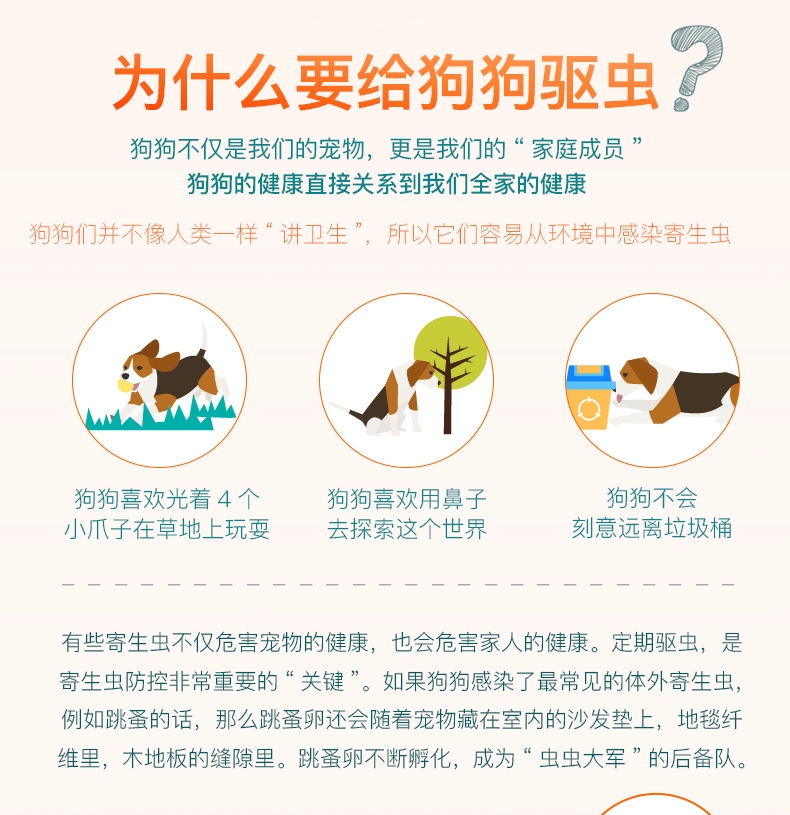 大宠爱 狗用内外同驱 驱虫滴剂 20.1-40kg适用 240mg*3支盒装/3个月剂量 美国进口
