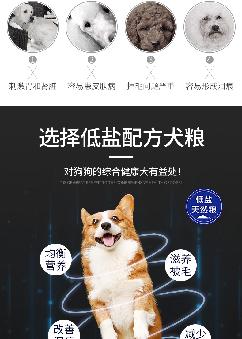 优倍滋 牛肉味全犬种全期犬粮 10kg 滋养被毛