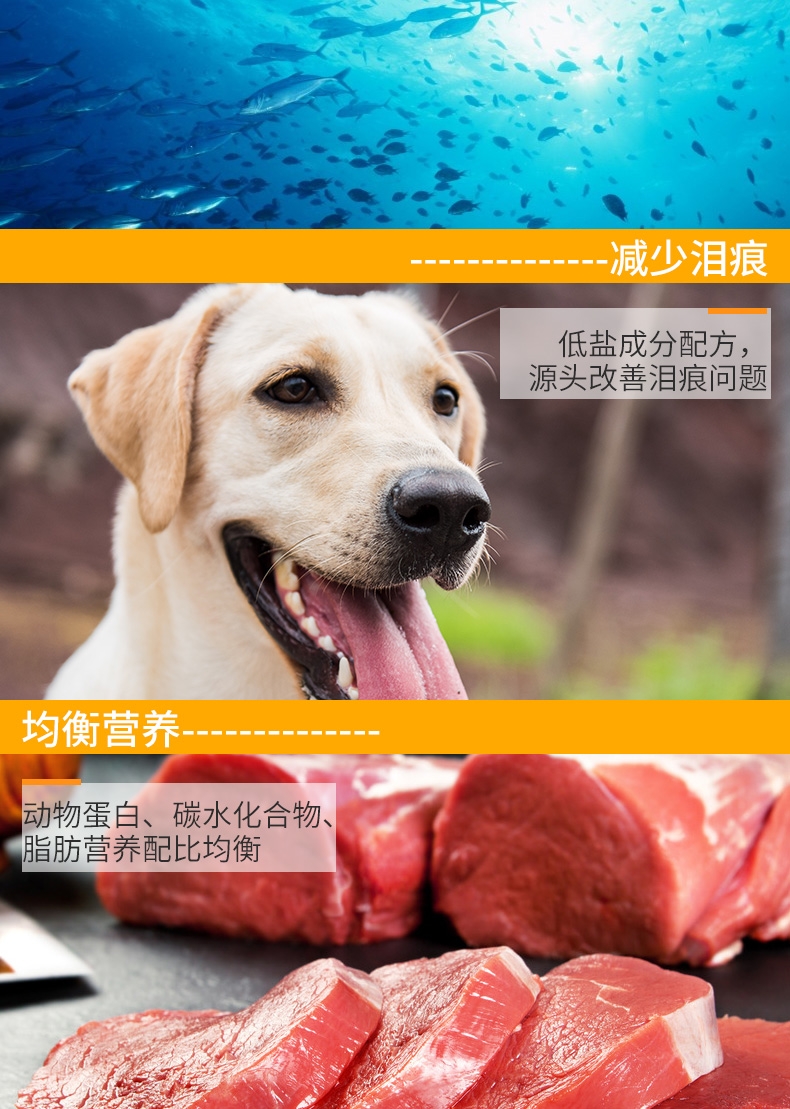 优倍滋 牛肉味全犬种全期犬粮 10kg 滋养被毛
