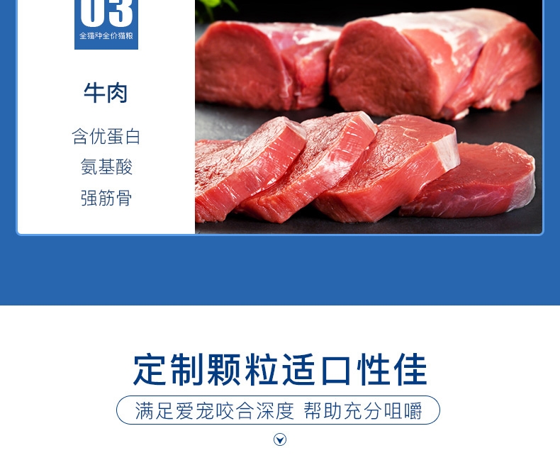 优倍滋 海洋鱼味全猫种全期猫粮 10kg