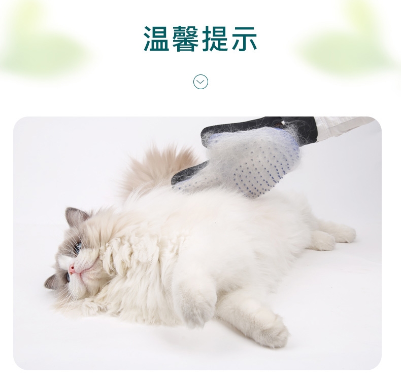 怡亲yoken 宠物手套去毛刷(右手)