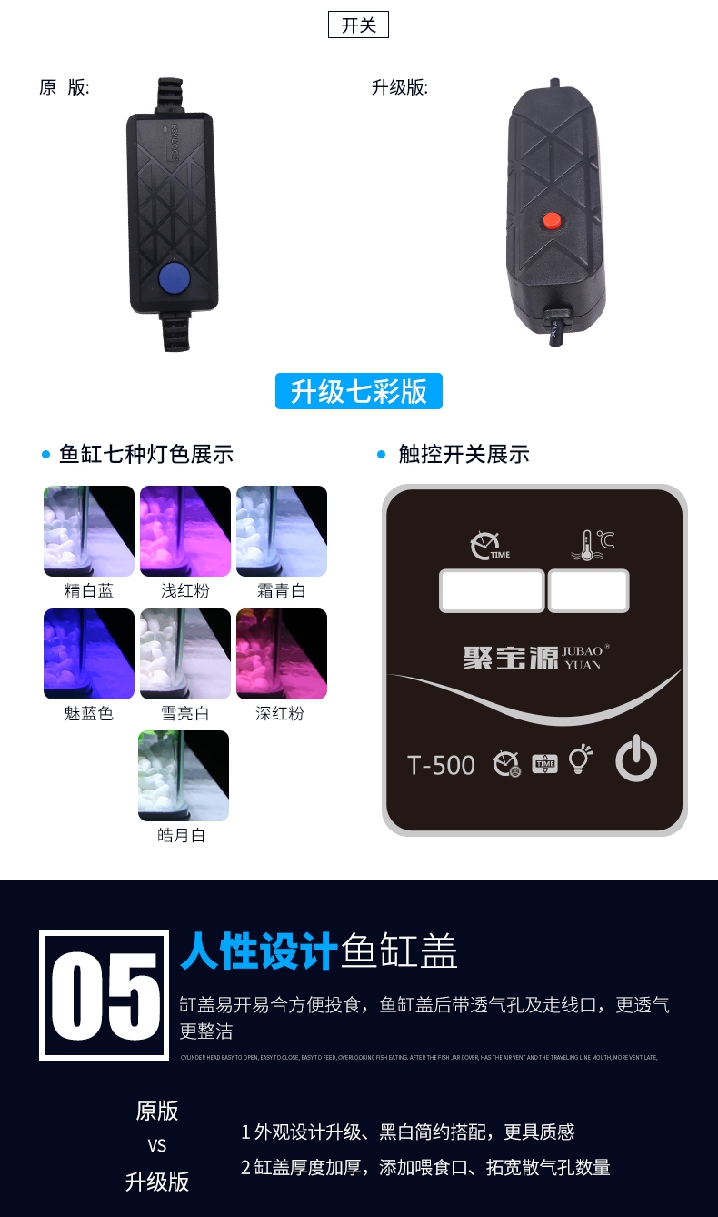 聚宝源 T-380升级款鱼缸