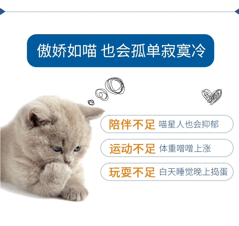 美国petsafe Bolt自动激光逗猫器(激光宝瓶) 萌趣造型自动逗猫