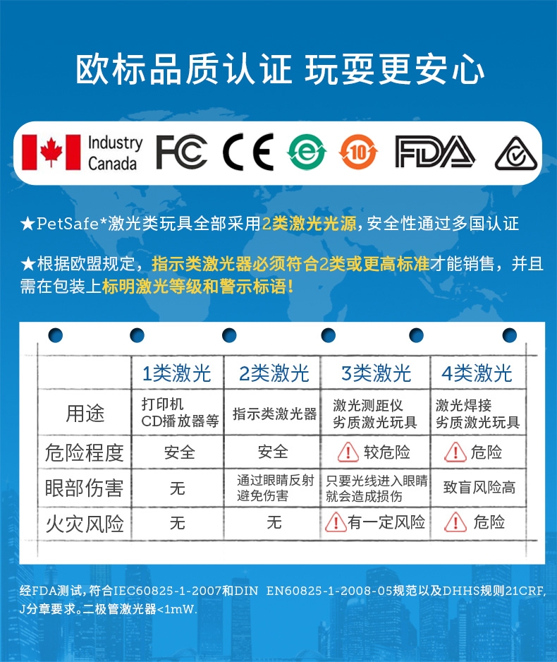 美国petsafe Bolt自动激光逗猫器(激光宝瓶) 萌趣造型自动逗猫
