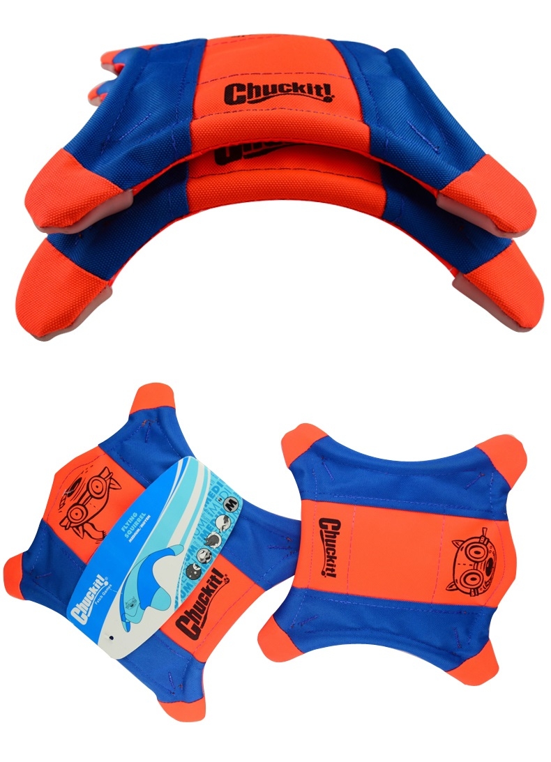 Petmate CHUCKIT!® 四角飞鼠飞盘狗玩具陪玩宠物玩具