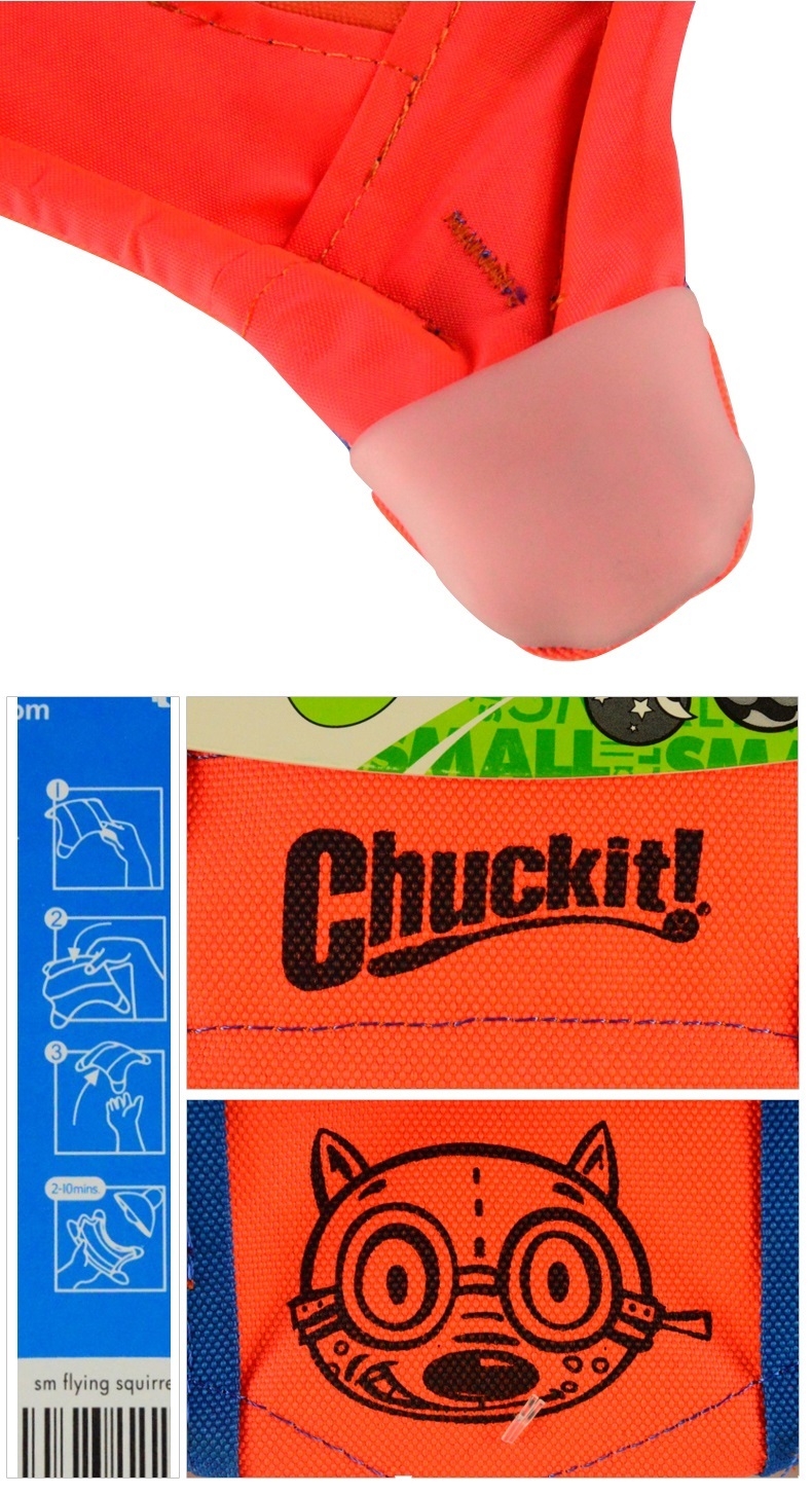 Petmate CHUCKIT!® 四角飞鼠飞盘狗玩具陪玩宠物玩具