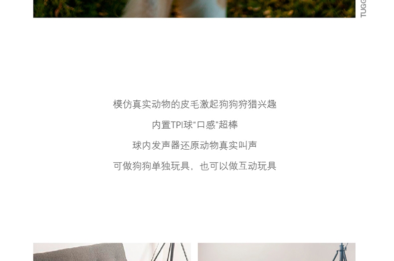 酷极Kyjen 拉拉系列耐磨耐咬狗狗玩具