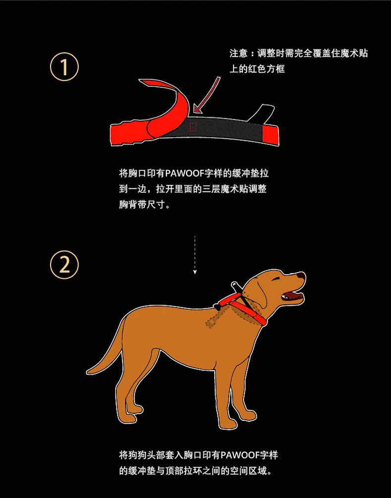 美国酷极Kyjen 舒适型包裹狗狗胸背带