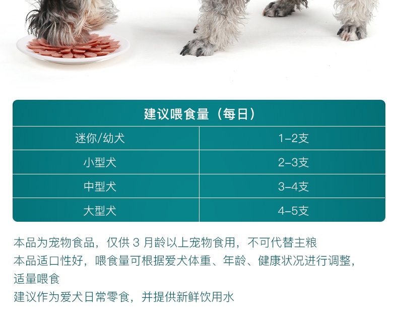 怡亲Yoken 犬用牛肉味火腿肠一支装 15g