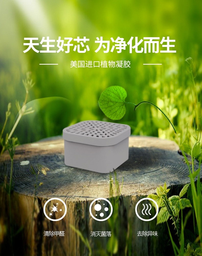 飘艾儿Pureayre 空气净化胶囊13g*2 除醛除味 美国进口