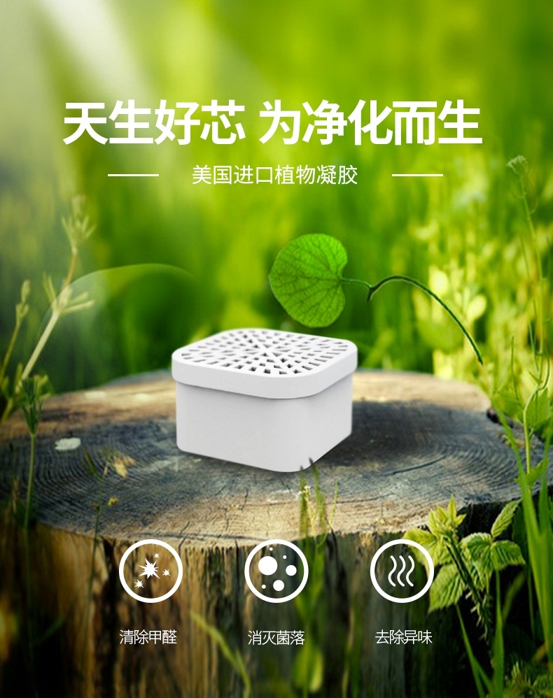 飘艾儿Pureayre 空气净化胶囊9g*2 除醛除味 美国进口
