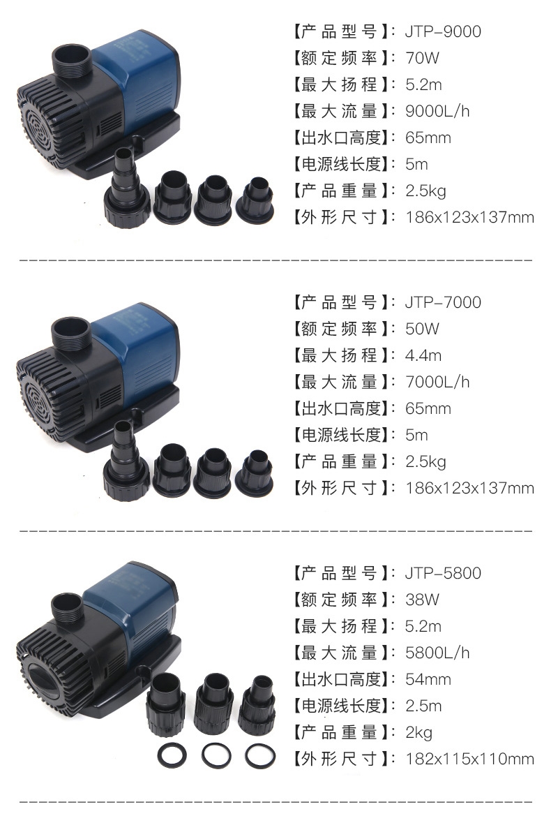 森森 变频水泵JTP-3800