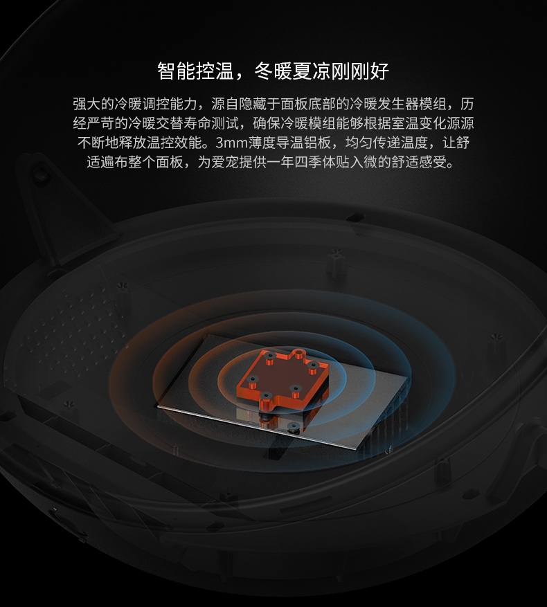 小佩Petkit 宠物智能猫窝冬季保暖冬天空调窝四季通用小型犬狗窝