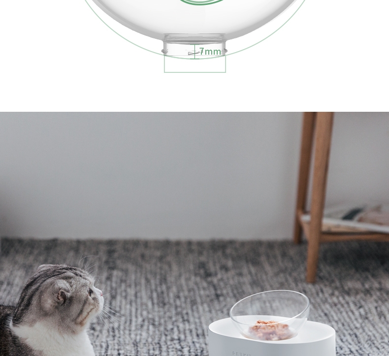 小佩Petkit 15度可调式双食猫碗