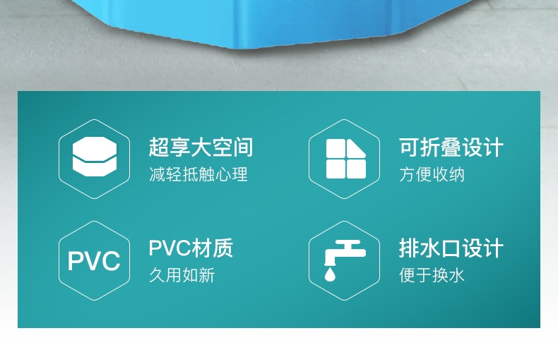 怡亲Yoken 宠物折叠洗澡盆