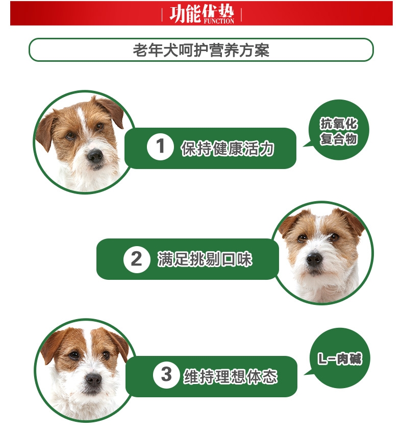 法国皇家ROYAL CANIN 小型犬成犬粮8岁以上老年犬粮 2kg