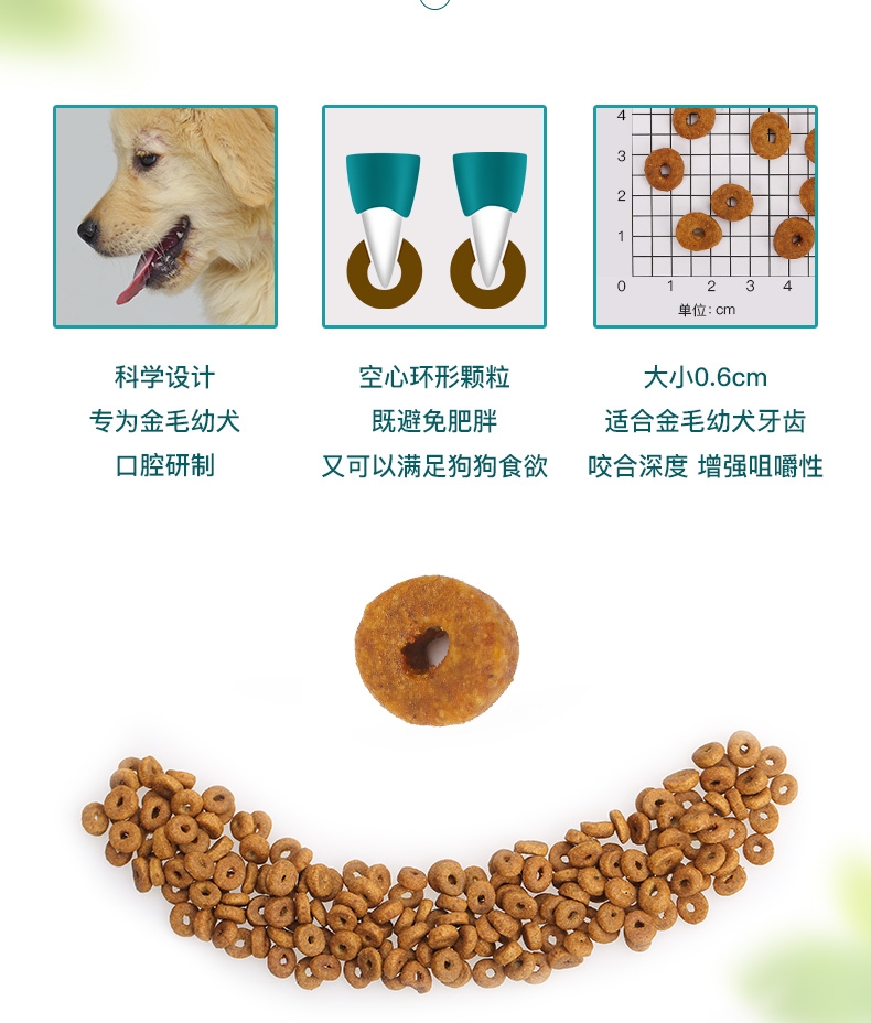 怡亲Yoken 金毛幼犬专用粮2.5kg*2包