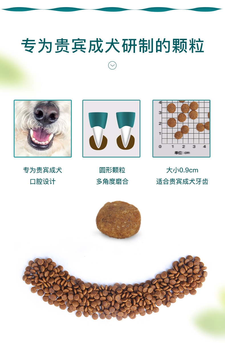 怡亲Yoken 贵宾成犬专用粮2.5kg*3包