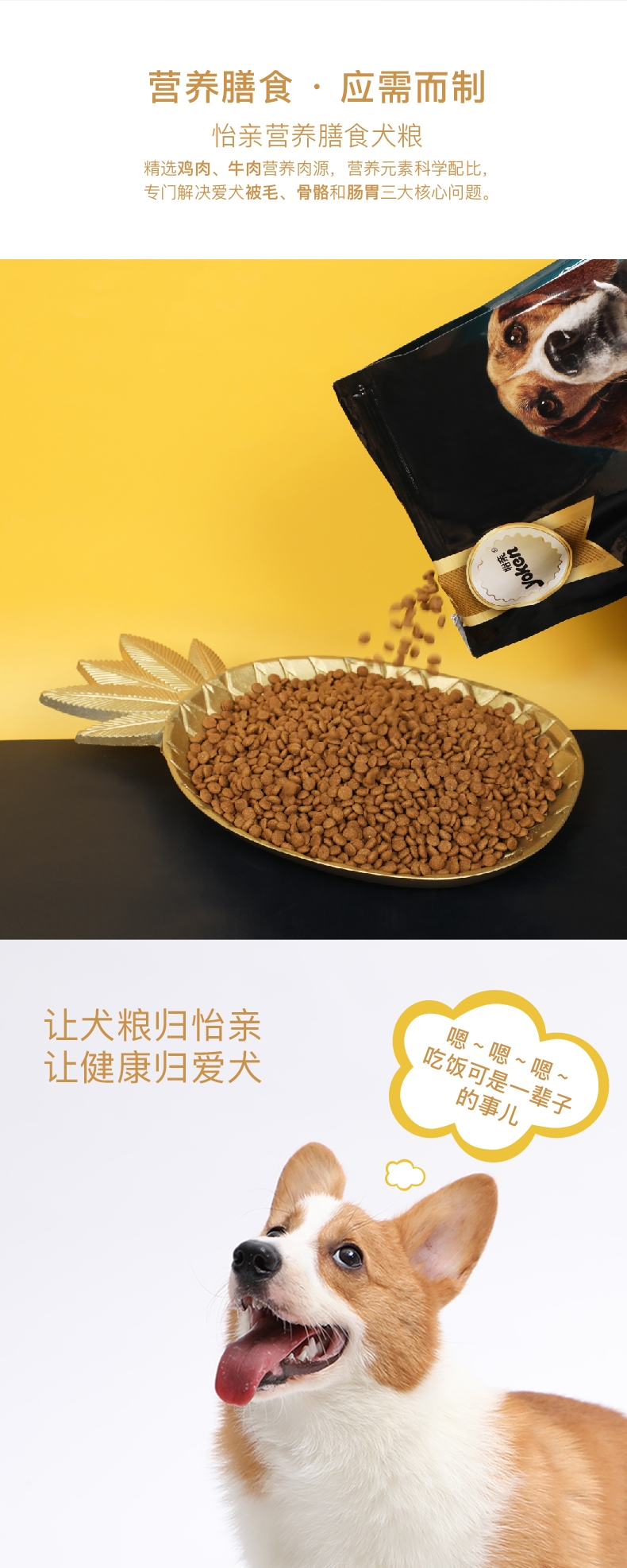 怡亲 金装肠胃舒适全犬粮 1.5kg