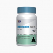 维斯康 犬猫通用维生素片 200片/瓶 改善食欲肠胃皮肤问题