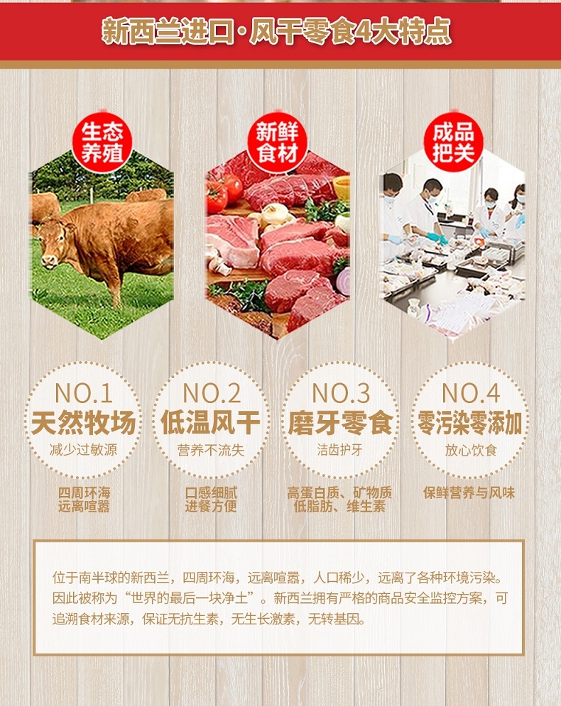 Primo 风干羊肺粒奖励狗零食 50g 粗蛋白≥70% 新西兰进口