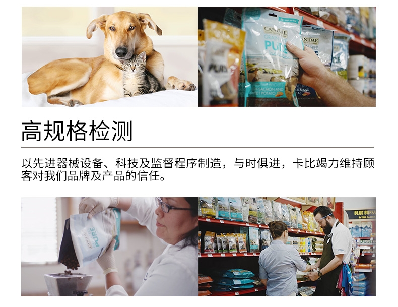 美国卡比Canidae 无谷鸡肉蔬菜狗罐头156g