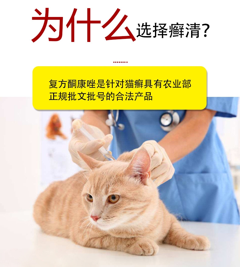 朗博特LANBOTO 癣清复方酮康唑软膏治疗猫癣 15g/支