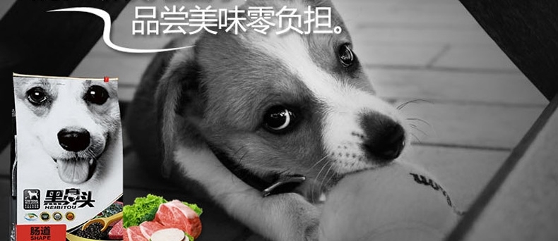 黑鼻头 肠胃舒畅成犬粮 7.5kg*2包