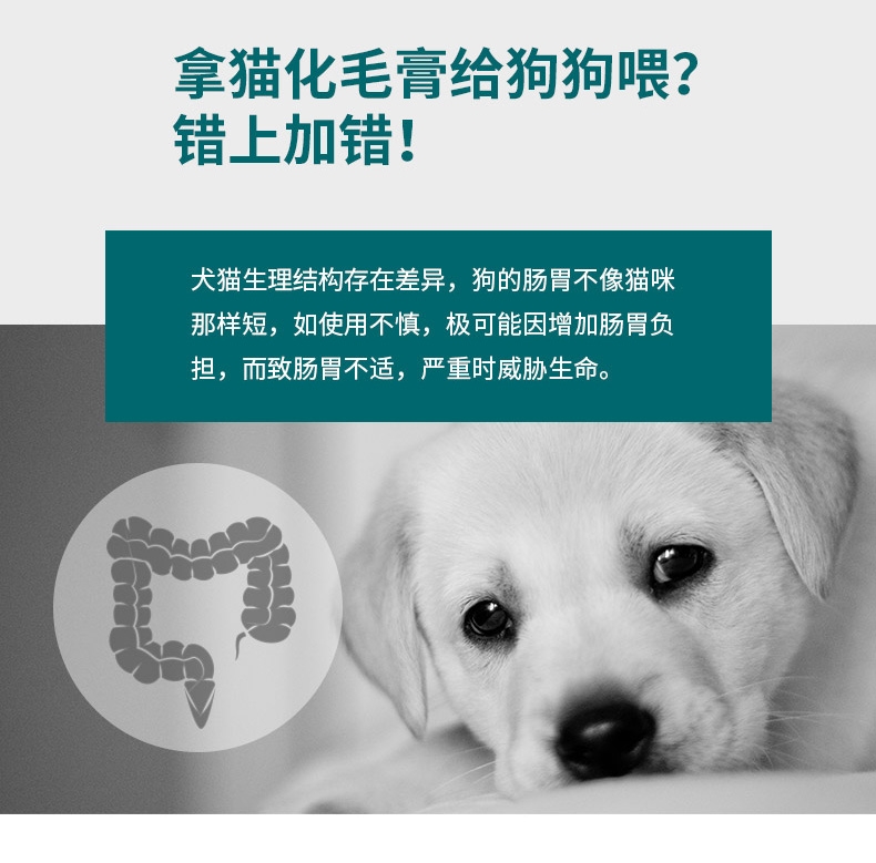 怡亲Yoken 犬用化毛营养膏 120g*2支 排毛补营养一膏多用