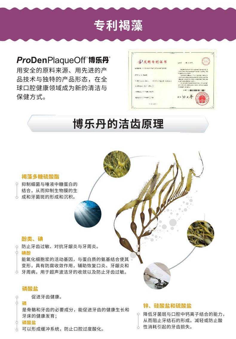 博乐丹Proden 猫用牙洁粉 20g 瑞典进口