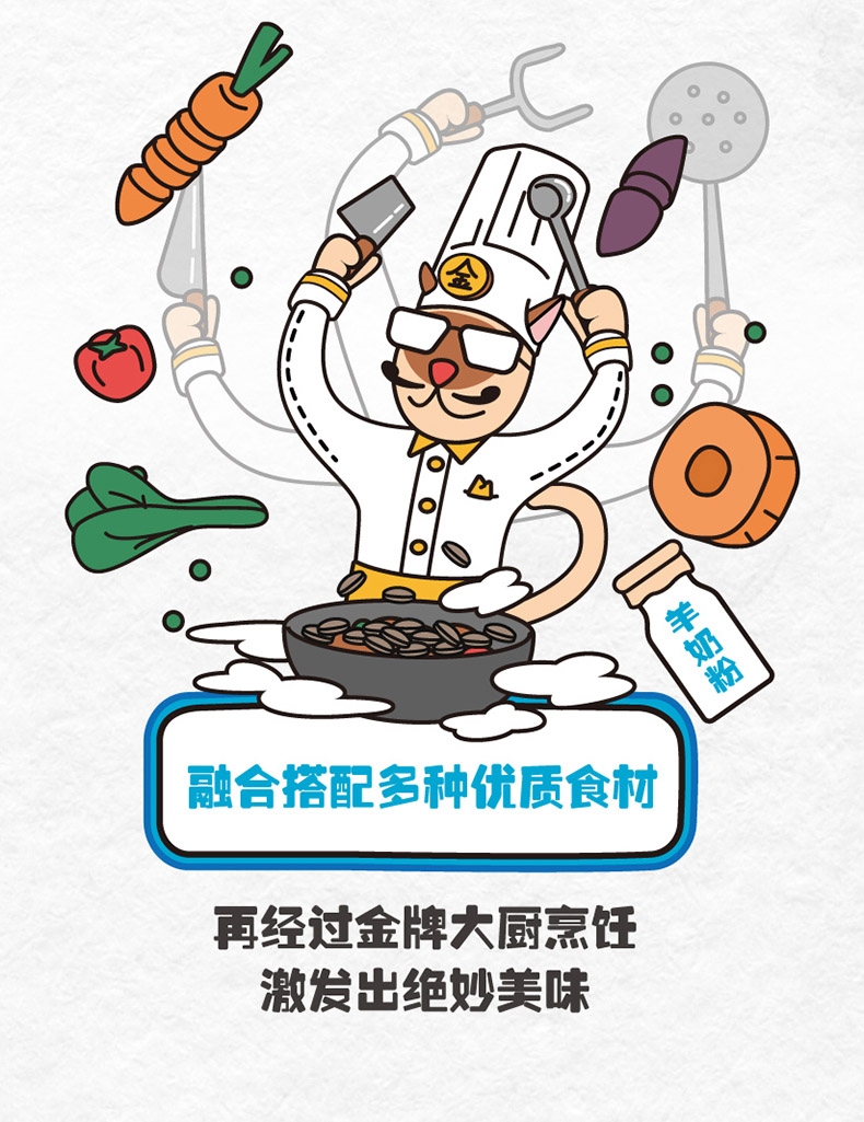 有鱼 无谷生鲜深海鱼猫粮 1kg 85%含肉量