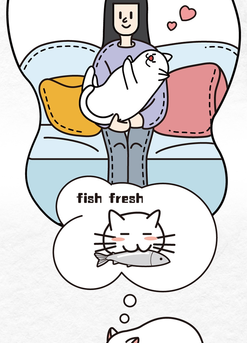 有鱼 无谷生鲜深海鱼猫粮 6kg 85%含肉量 适合全生长阶段